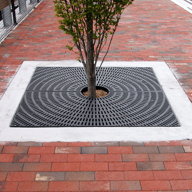 4’ Square PolyGrate™ Tree Grate