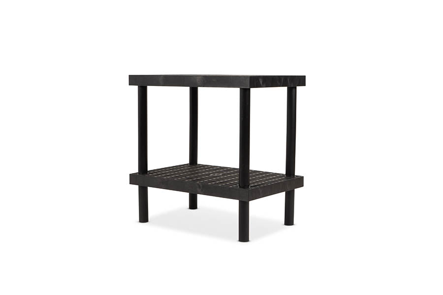 DuraShelf Raised Grid Top 2 Shelf 36" x 24" 12/24p