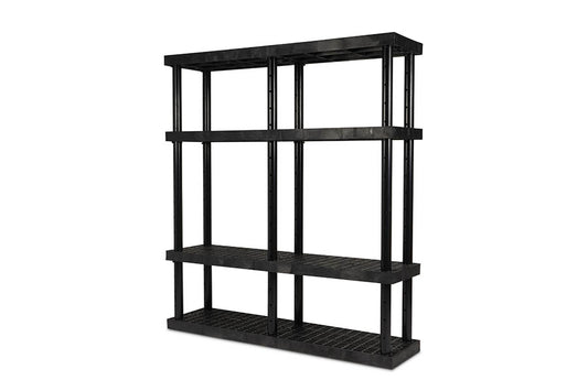 4-Shelf Adjustable DuraShelf 66" x 16" 72 H