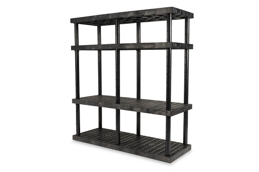 4-Shelf Adjustable DuraShelf 66" x 24" 72 H