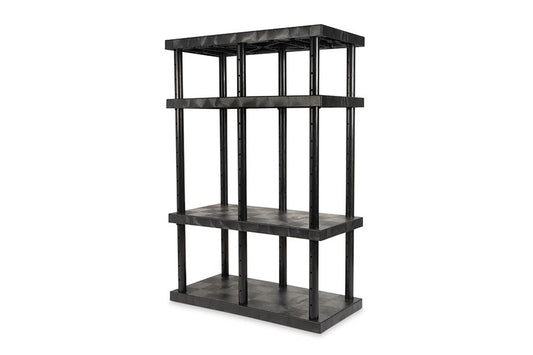 DuraShelf 4-Shelf Adjustable Solid Top 48" x 24" 72