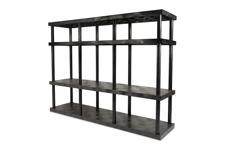 DuraShelf 4-Shelf Adjustable Solid Top 96" x 24" 72