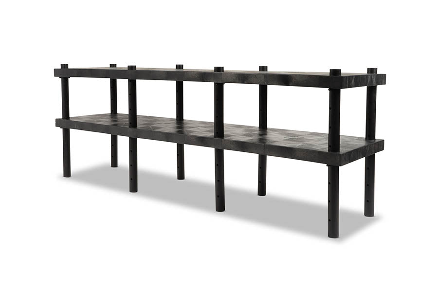 Adjustable Solid Top Work-Bench 96" x 24" 36