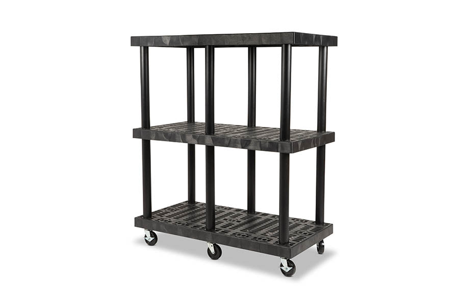 Mobile DuraShelf 48" x 24" 3-Shelf System