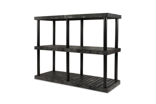 DuraShelf Grid Top 66" x 24" 51 3-Shelf System