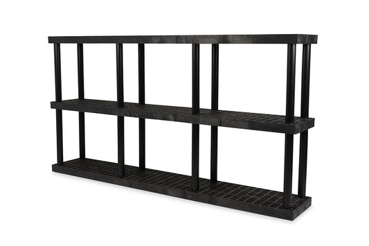 DuraShelf Grid Top 96" x 16" 51 3-Shelf System