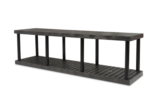 DuraShelf Grid Top 96" x 24" 27 2-Shelf System