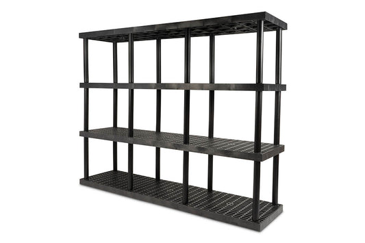 DuraShelf Grid Top 96" x 24" 75 4-Shelf System