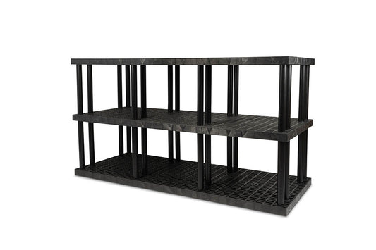 DuraShelf Grid Top 96" x 36" 51 3-Shelf System