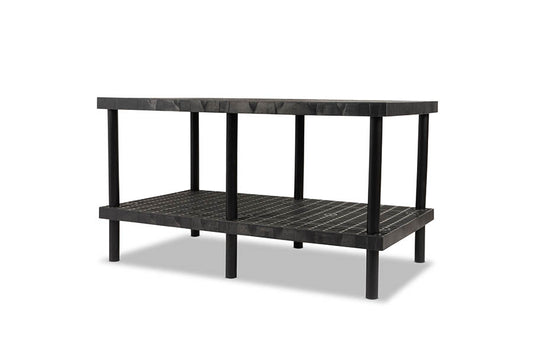 Work-Bench Grid Top 2 Shelf 66" x 36" 12/24p